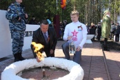 В День Победы в республике Коми зажглись 200 «Огней Памяти»