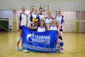 Женская команда АО «Газпром газораспределение Сыктывкар» победила в волейбольном городском турнире